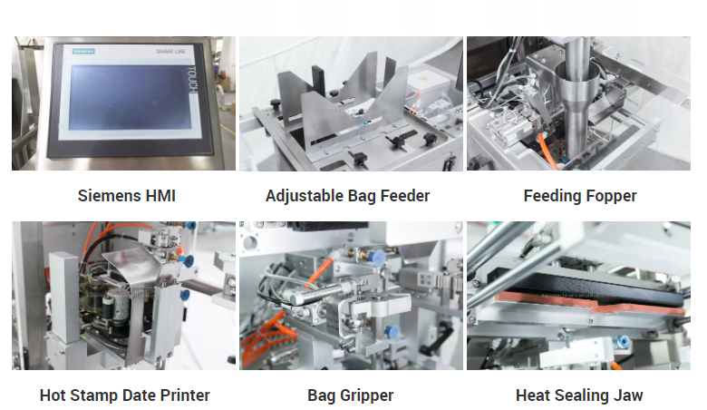 Mini Automatic Powder Pouch Doy Filling Sealing Packaging Machine - Image 5